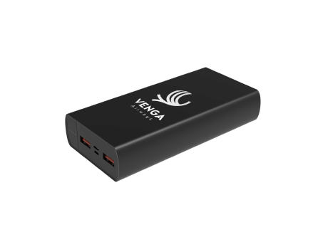 Powerit-Now Powerbank QC3.0 20W 20000 mAh Black bedrucken