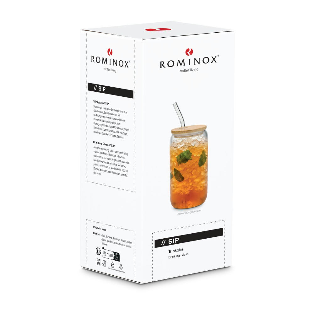 ROMINOX® Trinkglas // Sip 500 ml Werbeartikel