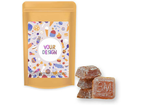 Bayrisch Malz Bonbons, ca. 80g, Standbeutel Midi Werbeartikel