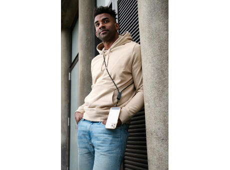 Terra 60Wduales Ladekabel aus RCS recyceltem PET mit Lanyard Werbeartikel