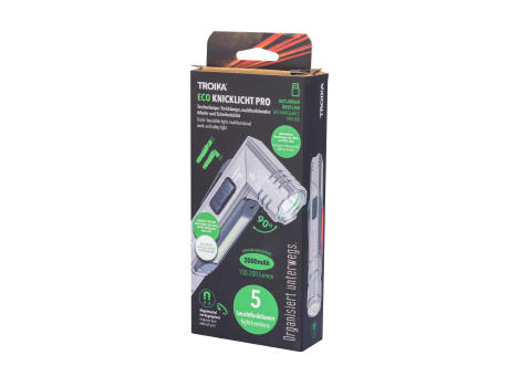 TROIKA Taschenlampe ECO KNICKLICHT PRO Werbeartikel