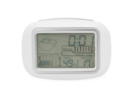 Wetterstation und Tischuhr CALOR Werbeartikel