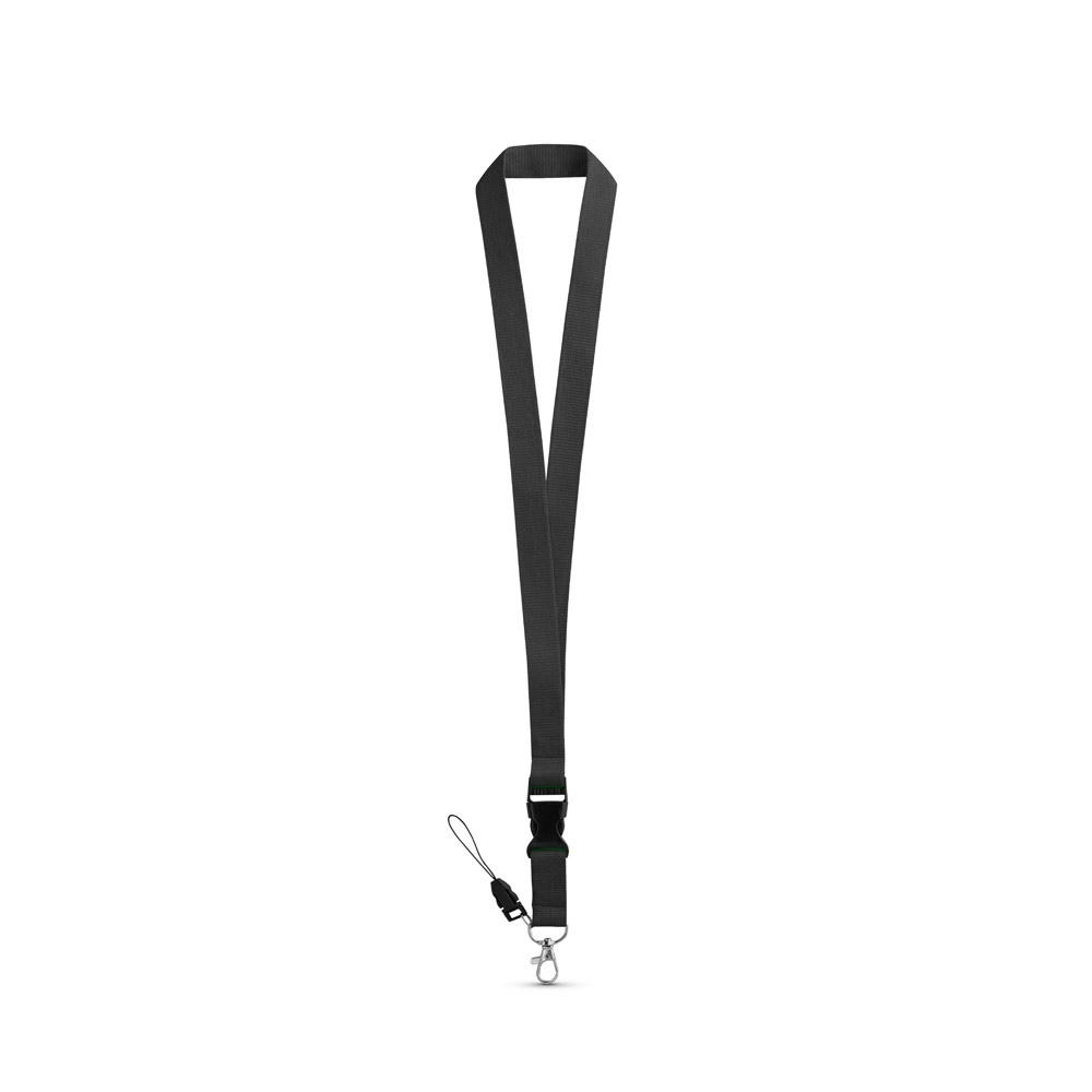 Product image ANQUETIL. Lanyard aus Polyester Werbeartikel