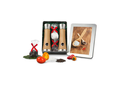 Geschenkset / Präsenteset: Die Salz- & Pfeffermühlen für Ostern Werbeartikel