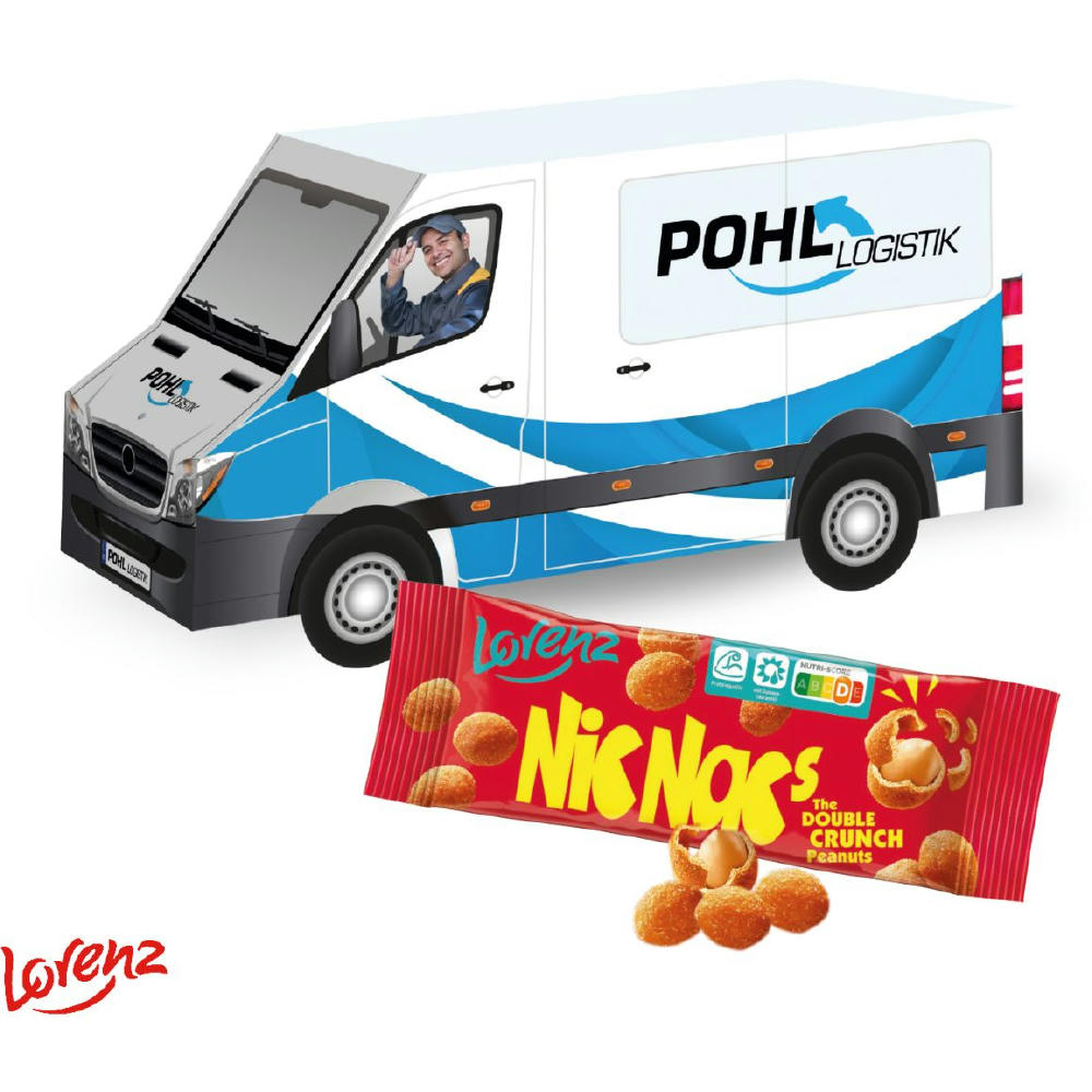 Product image 3D Präsent "Transporter" mit Lorenz Nic Nac's Werbeartikel