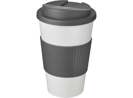 Americano® 350 ml Isolierbecher mit Schutzring & auslaufsicherem Schraubverschluss bedrucken
