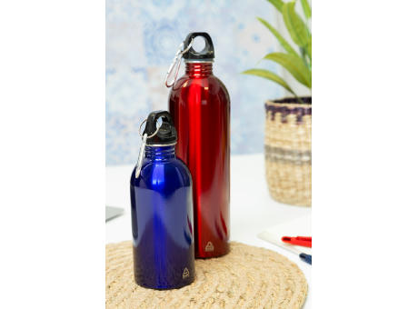 Flasche aus recyceltem Edelstahl Ressuto XL Werbeartikel