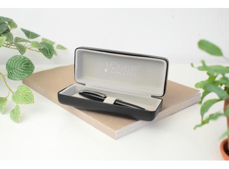 Charles Dickens Kugelschreiber aus Kunststoff Jemma bedrucken