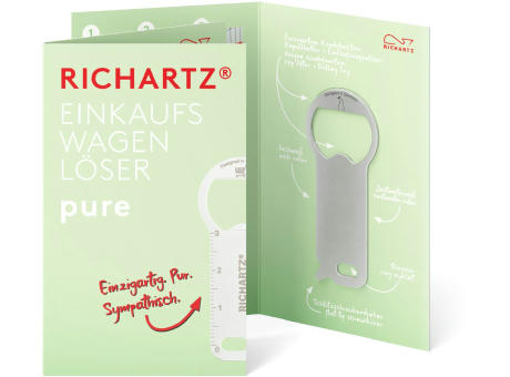 RICHARTZ® EINKAUFSWAGENLÖSER pure bedrucken