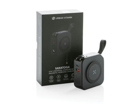 Urban Vitamin Saratoga 5-in-1 universal Charger Werbeartikel