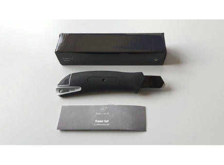 Cuttermesser "Frame Cut grau" Werbeartikel