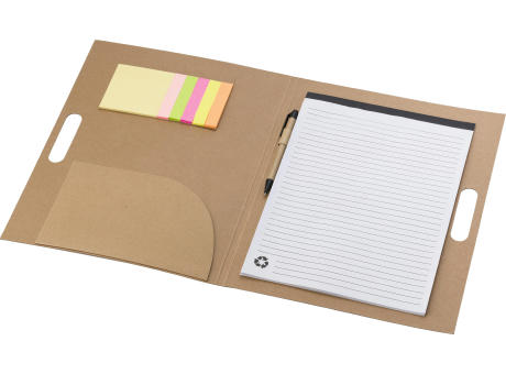 Konferenzmappe aus Karton Charlie Werbeartikel