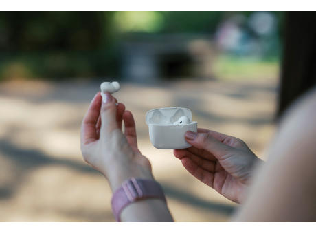 Liberty Pro TWS-Ohrhörer aus recyceltem RCS-ABS Werbeartikel