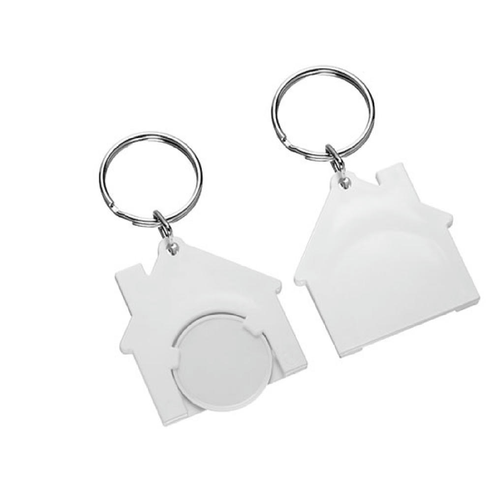 Product image Chiphalter mit 1€-Chip "Haus" Werbeartikel