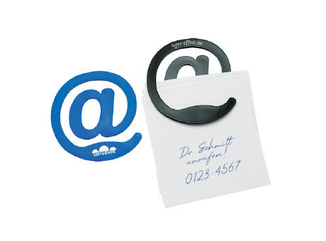 Zettelklammer "@-Zeichen" bedrucken