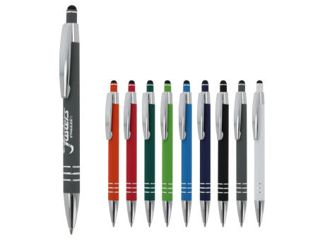 Product image Kugelschreiber Athen Metall Softtouch Werbeartikel