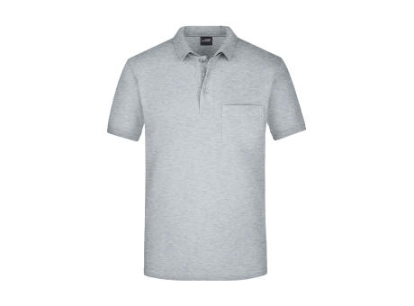 Men's Polo Pocket - Klassisches Poloshirt mit Brusttasche bedrucken