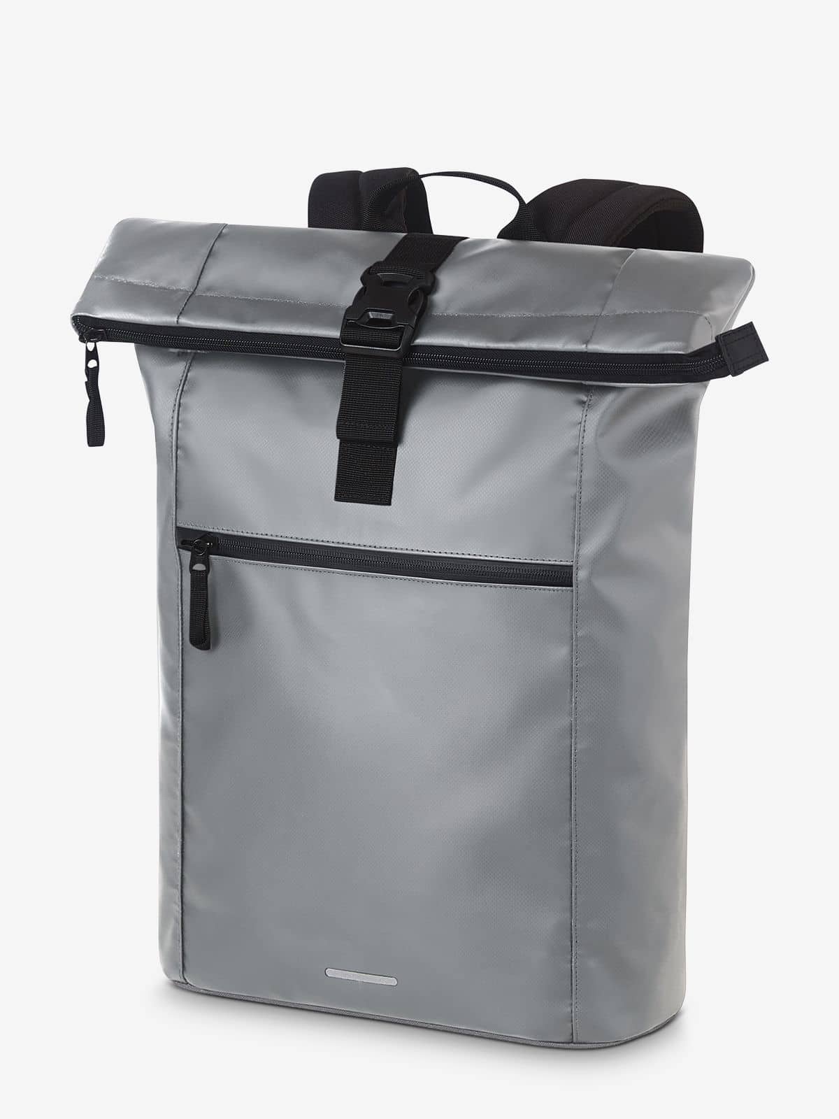 Halfar Notebook Rucksack KURIER in Mittelgrau als Werbeartikel – Notebook Rucksack mit Logo bedrucken