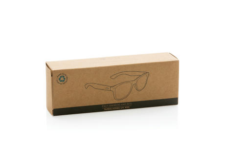 Sonnenbrille aus Bambus und RCS recyceltem Kunststoff bedrucken