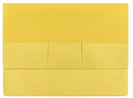 Product image CreativDesign® Wagenpapiertasche "Folie4" Normalfolie  gelb bedrucken