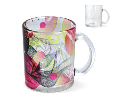 Mallorca Sublimations Glasbecher 335ml bedrucken
