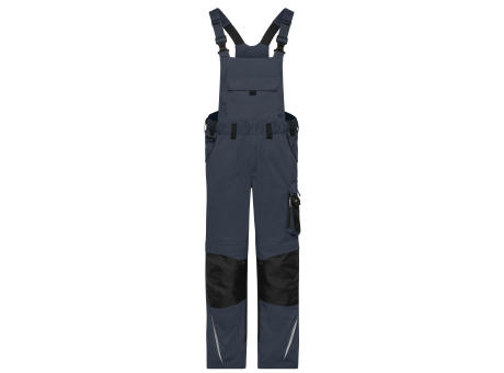 Product image Workwear Pants with Bib - STRONG - - Spezialisierte Latzhose mit funktionellen Details und flexibel einstellbarem, elastischen Bund Werbeartikel