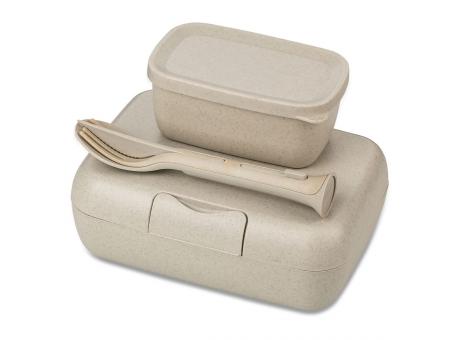 Product image Koziol CANDY READY Lunchbox-Set + Besteck-Set Werbeartikel