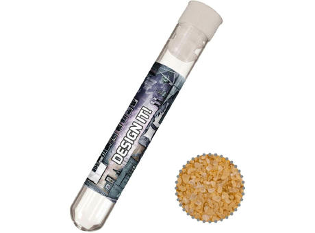 Product image Gewürzmischung Rauch-Salz grob, ca. 12g, Reagenzglas Werbeartikel