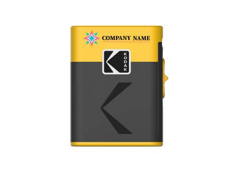 Kodak Era Sofort-Etikettendrucker Gelb Werbeartikel