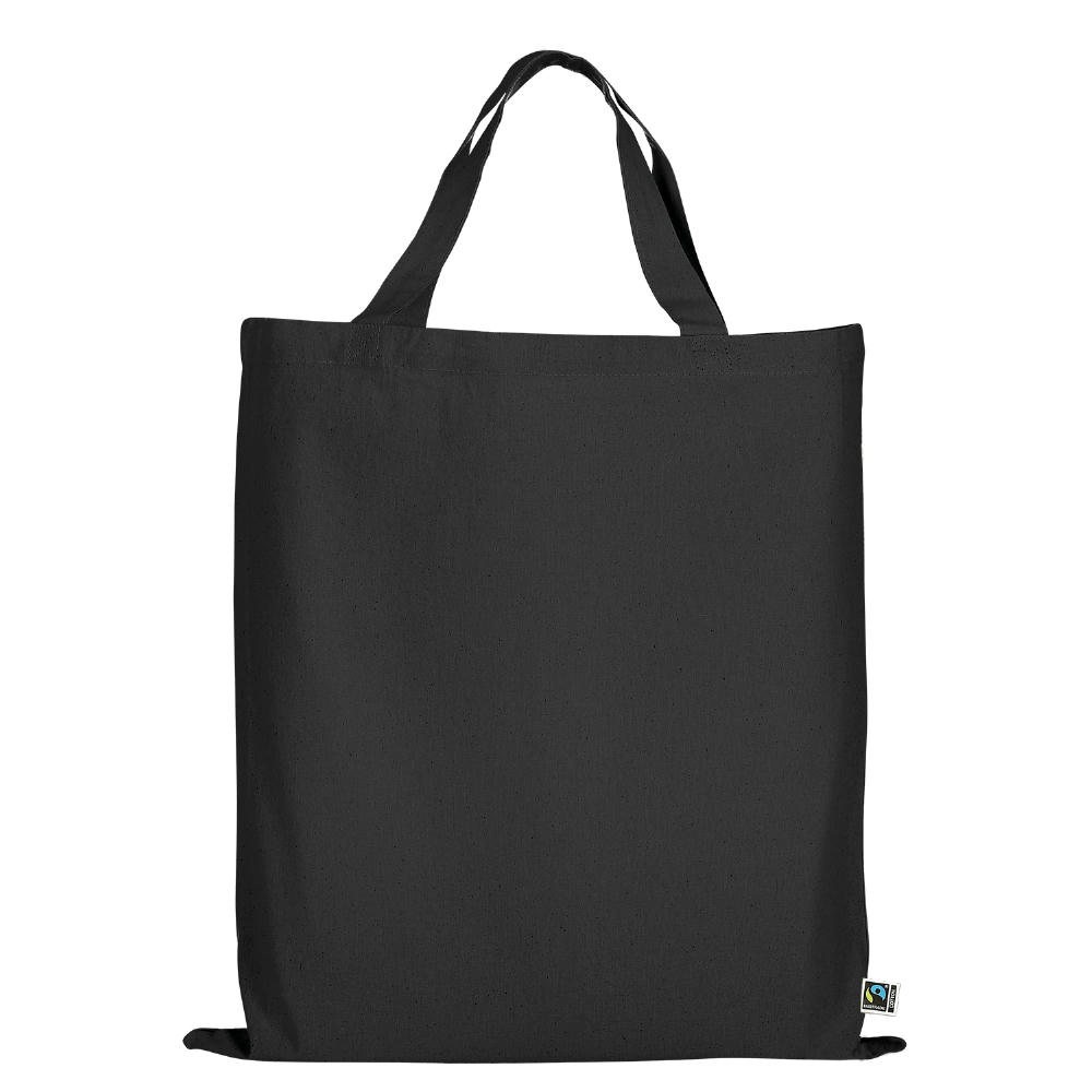 T15001-TEXXILLA Tasche aus Fairtrade-zertifizierter Baumwolle mit zwei kurzen Henkeln, ca. 140 g/m², ca. 38 x 42 cm Werbeartikel