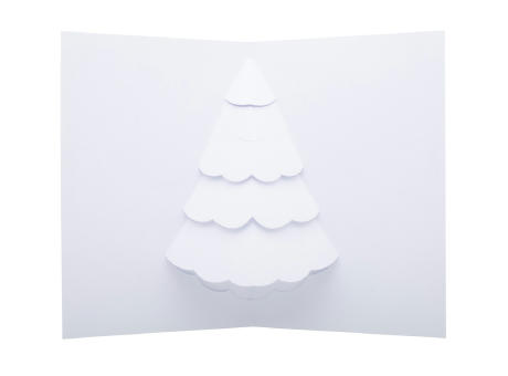 3D Weihnachtskarte Weihnachtsbaum Dimensions Werbeartikel