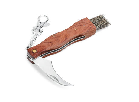 GUNTER. Taschenmesser aus Edelstahl und Holz Werbeartikel