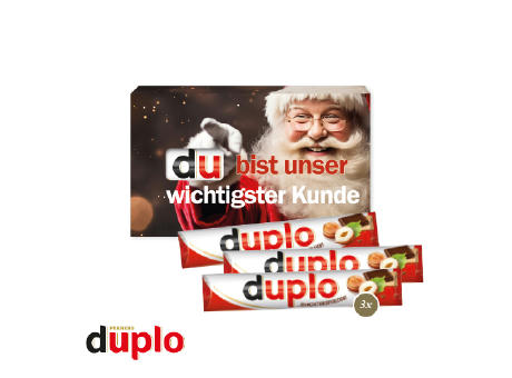Product image duplo, 3er Werbeartikel