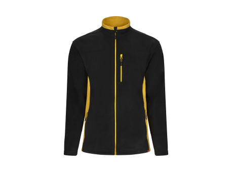 VL GERAS. Zweifarbige Fleecejacke (220g/m²) aus Polyester (100%) bedrucken
