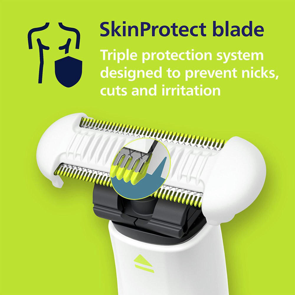Philips OneBlade Intimate Rasierer und Trimmer für den Intimbereich Werbeartikel