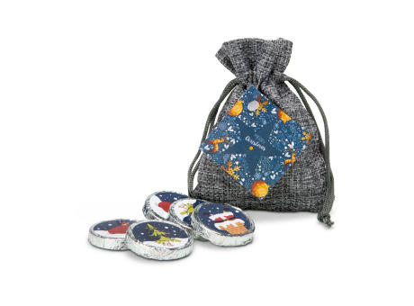 Product image Geschenkset / Präsenteset: Weihnachts-Schokotaler bedrucken