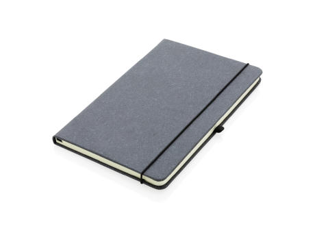 A5 Hardcover Notizbuch aus GRS recyceltem PU bedrucken