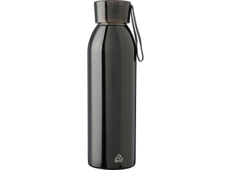 Einwandige Edelstahl-Trinkflasche 650 ml Cindy Werbeartikel