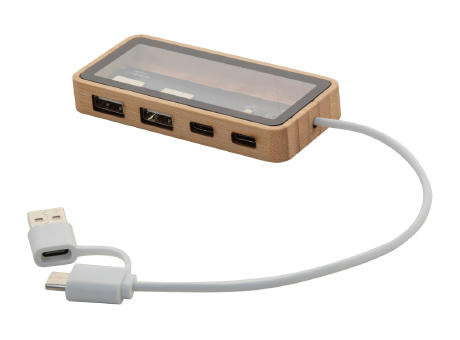 Product image Transparenter USB-Hub SeeHub Werbeartikel