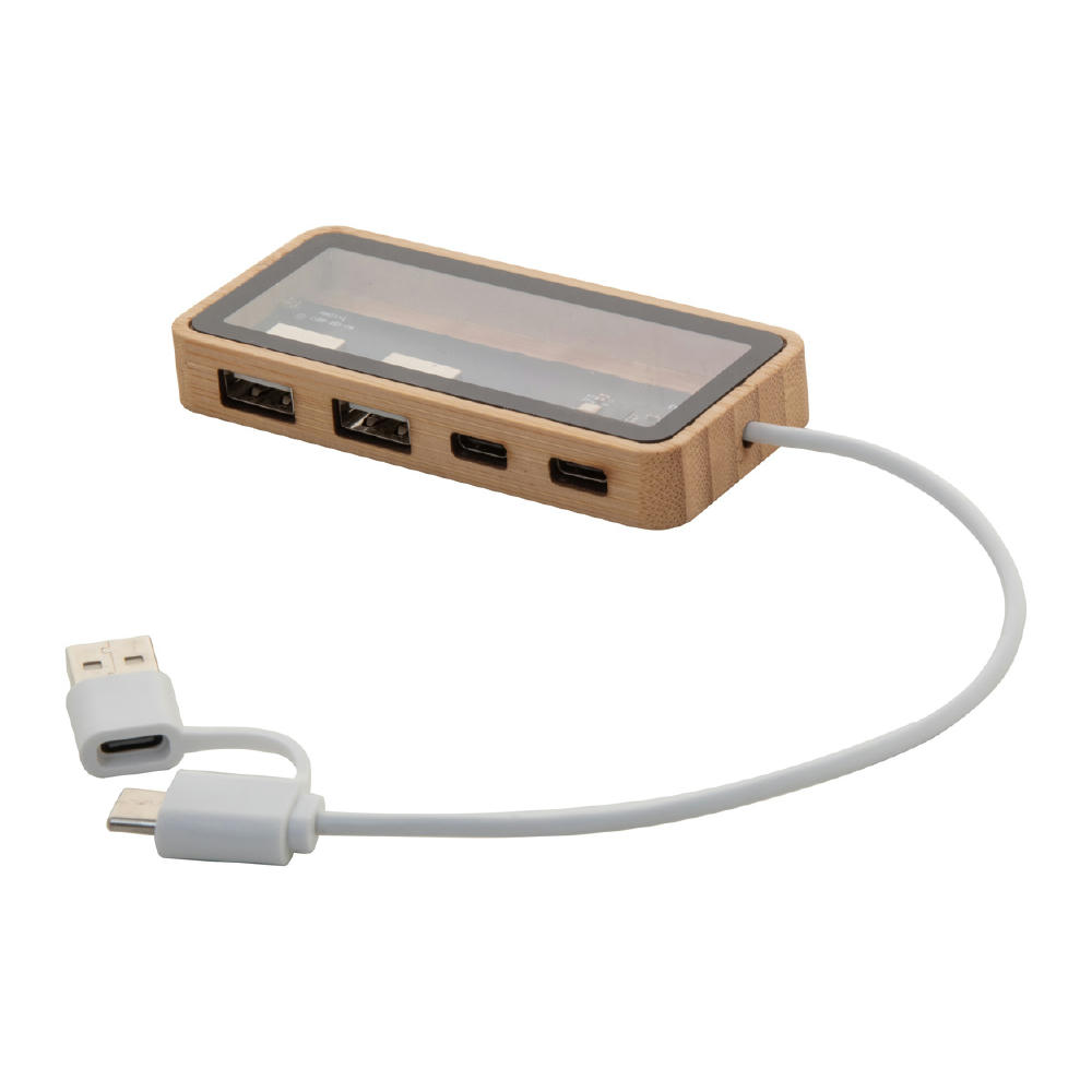 Product image Transparenter USB-Hub SeeHub Werbeartikel
