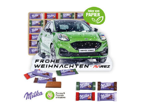 Product image Adventskalender "individuelle Kalenderform" mit Milka Schokolade Werbeartikel