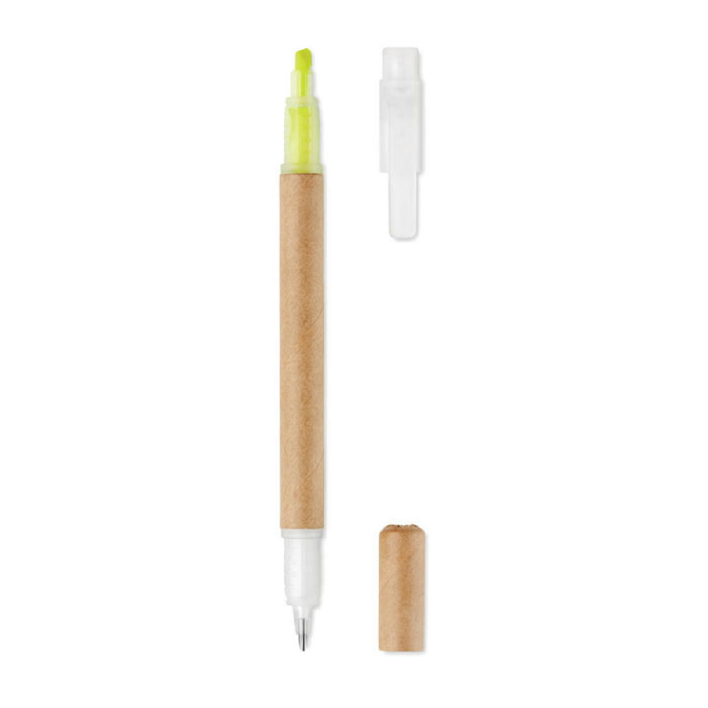 Product image Kugelschreiber mit Textmarker Werbeartikel