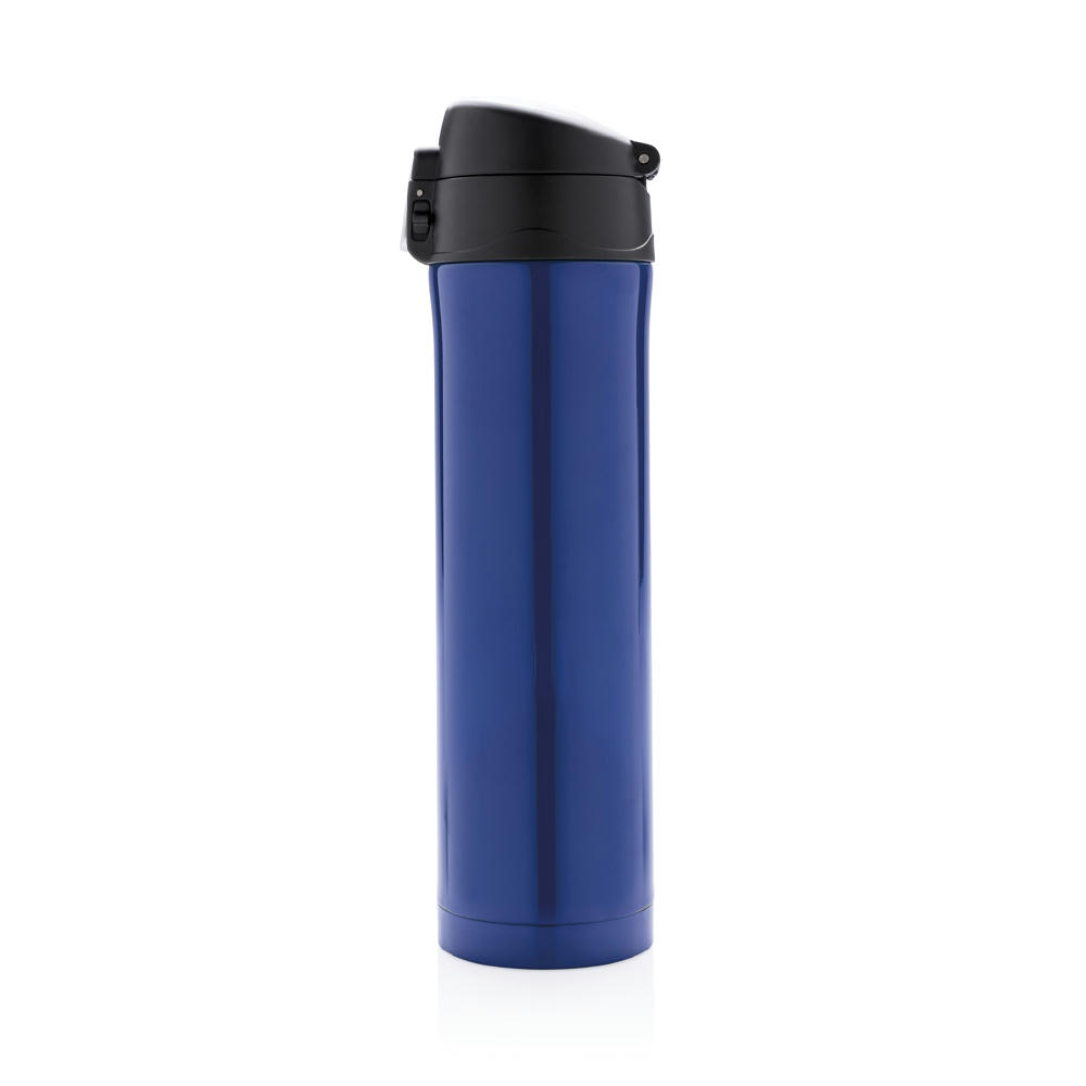 Easy Lock Vakuum-Flasche aus RCS recyceltem Stahl Werbeartikel