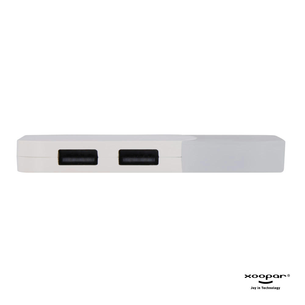 2598 | Xoopar iLo Mini Hub– 4 in 1 Adapter – USB 2.0 Data Transfer - Splitter Werbeartikel
