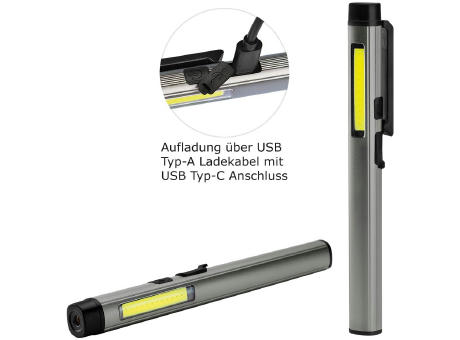 Product image Aufladbare LED Leuchte "Profi Inspection Light Laser 200 L" Werbeartikel