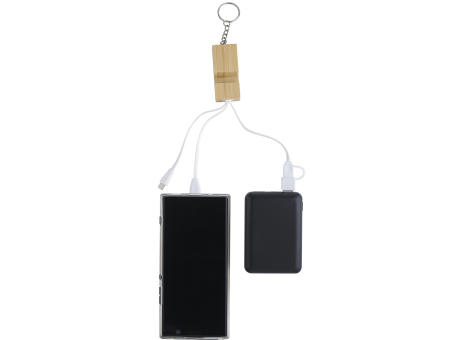 Bambus-Schlüsselanhänger Sutton bedrucken