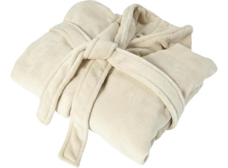 Fleece-Bademantel Derek bedrucken