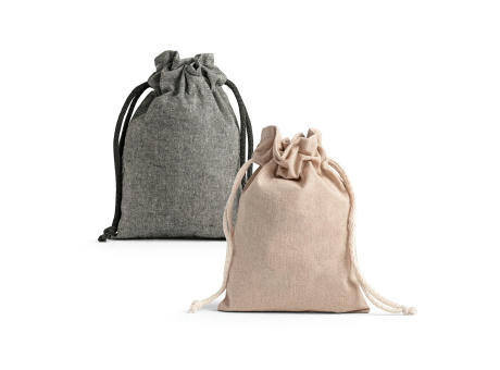 Product image GIBRALTAR. Geschenkbeutel aus recycelter Baumwolle (70%), Polyester (30% rPET) (140 g/m²) bedrucken