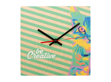 Product image Inidividuelle Wanduhr BeTime Wood B Werbeartikel