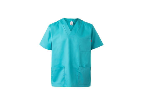 VL ILLAPA. Tunika aus Twill (190g/m²) mit kurzen Ärmeln, aus Polyester (65%) und Baumwolle (35%) Werbeartikel